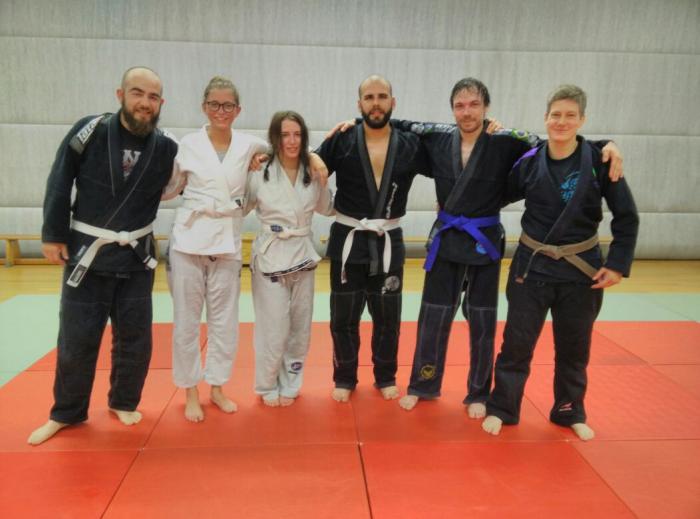 Blue belt · August 2, 2017 · Promoted by Anke Müller