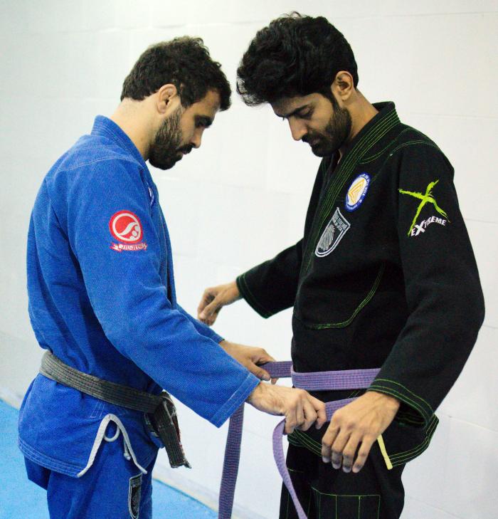 Purple belt · July 10, 2015 · Promoted by Rodrigo Teixeira