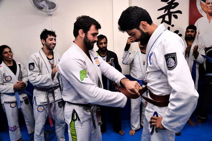 Brown belt · July 9, 2017 · Promoted by Rodrigo Teixeira