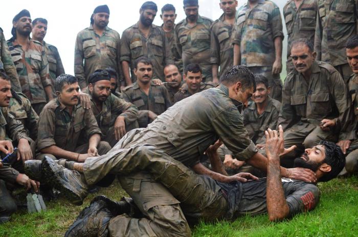 Arun Sharma Teaching BJJ To Indian Special Forces