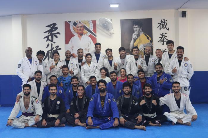 Purple belt · November 11, 2019 · Promoted by Professor Arun Sharma.