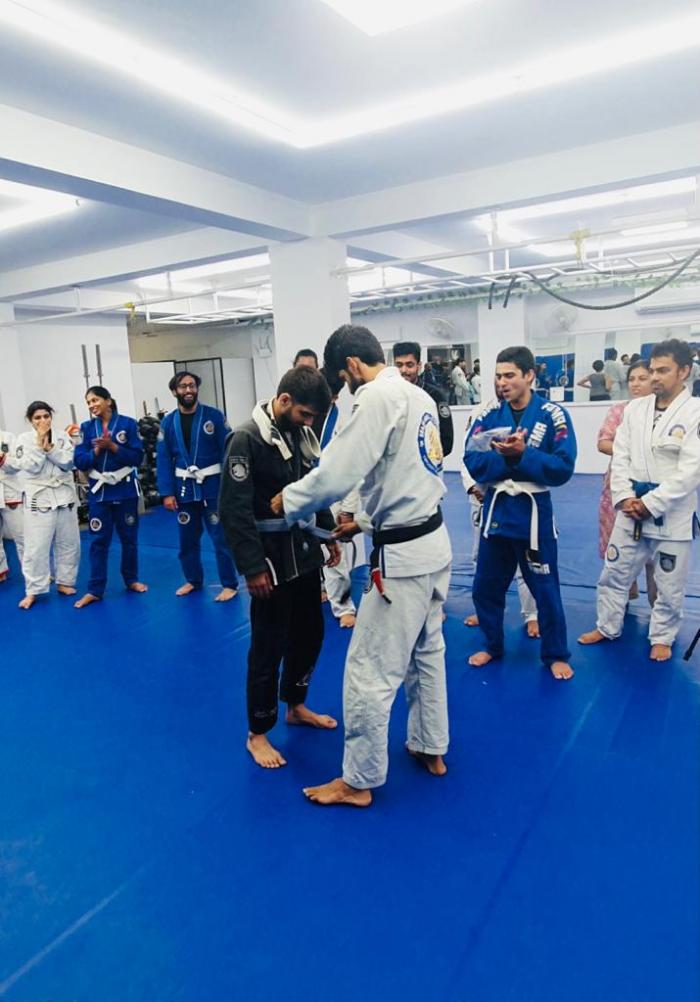 Blue belt · March 21, 2021 · Promoted by Arun Sharma