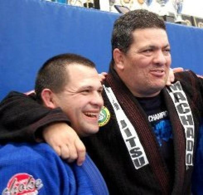 With Rigan in Melbourne