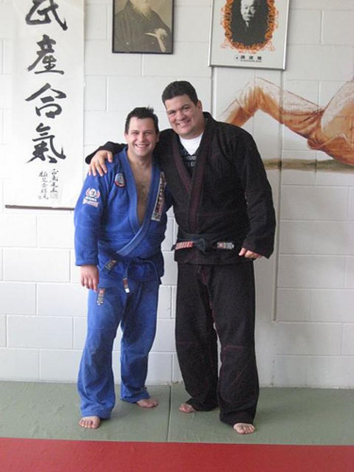 With Rigan in Auckland - circa 2006