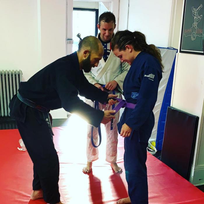Purple belt · May 19, 2021 · Promoted by Jon Friedland