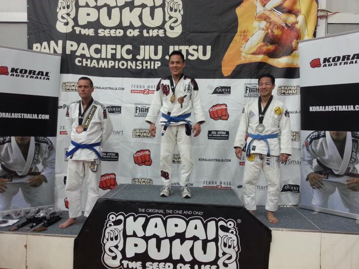 Blue belt · December 1, 2012 · Promoted by David Tong