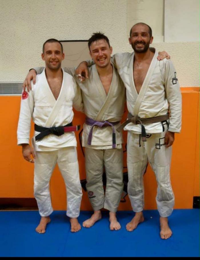 Purple belt · August 4, 2015 · Promoted by Alex Thomann