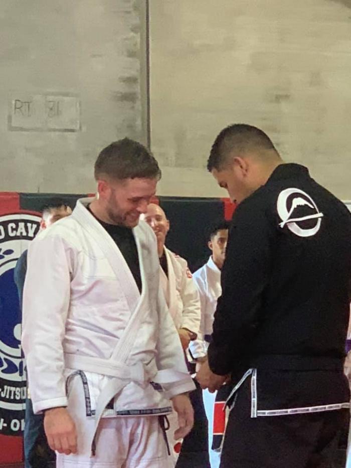 2nd White Belt Stripe