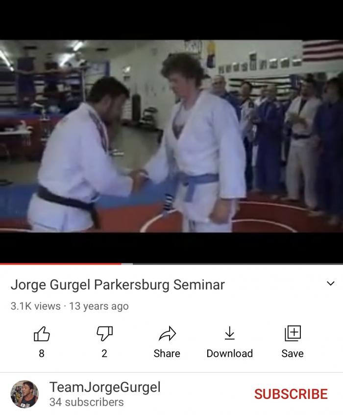 Blue belt · February 10, 2008 · Promoted by Jorge Gurgel