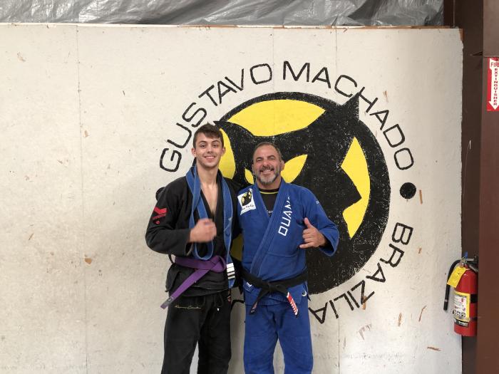 Purple belt · November 2, 2019 · Promoted by Gustavo Machado