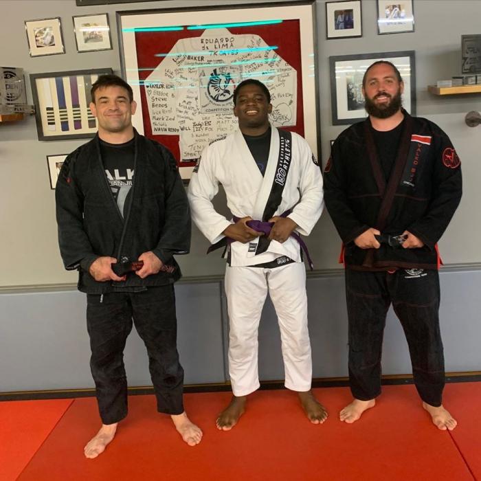 Purple belt · July 25, 2020 · Promoted by Jay Valko