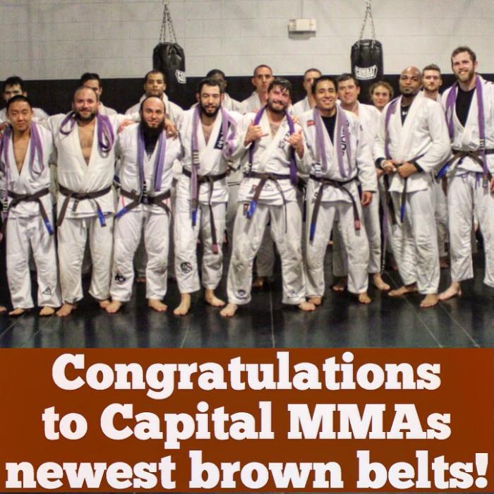 Brown belt · December 12, 2015 · Promoted by Jeremy Lafreniere