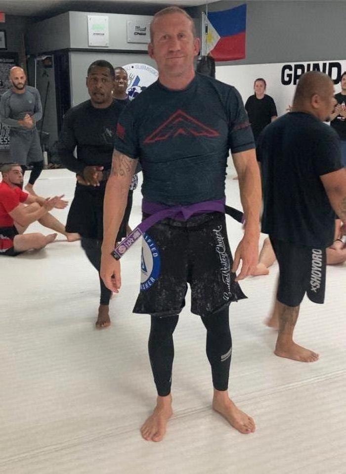 Purple belt awarded