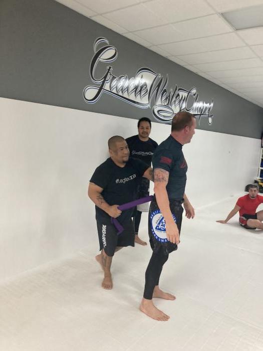 Purple belt awarded