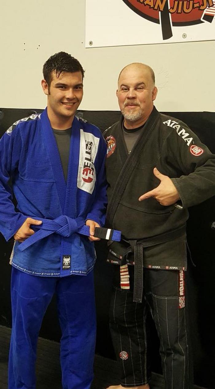 Blue belt · December 17, 2016 · Promoted by Rubao Carioca