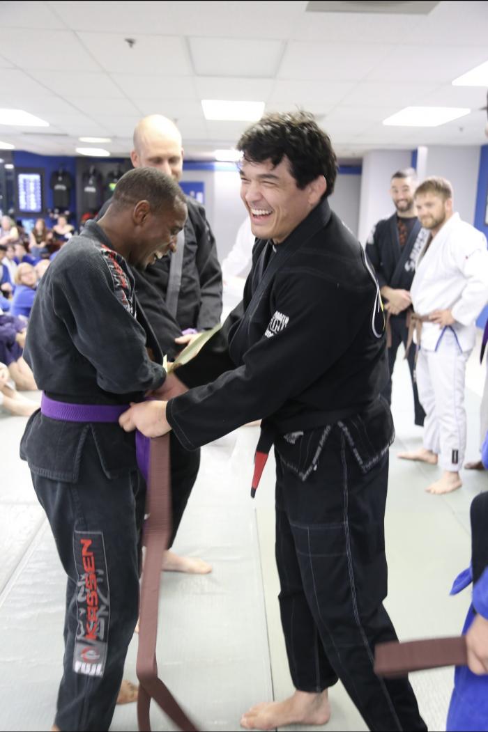 Brown belt · September 15, 2017 · Promoted by Joel Gingery