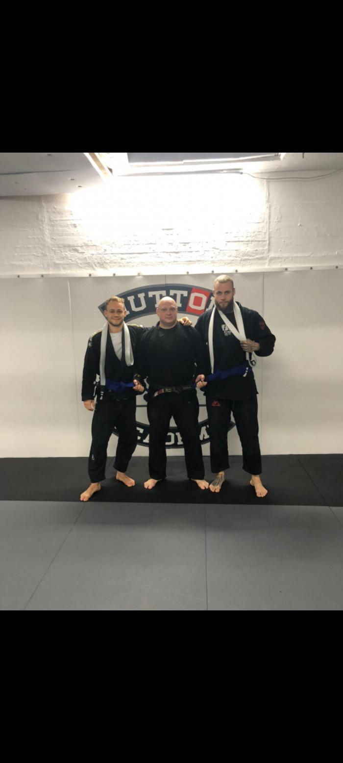 Blue belt · October 6, 2020 · Promoted by Hans Hutton