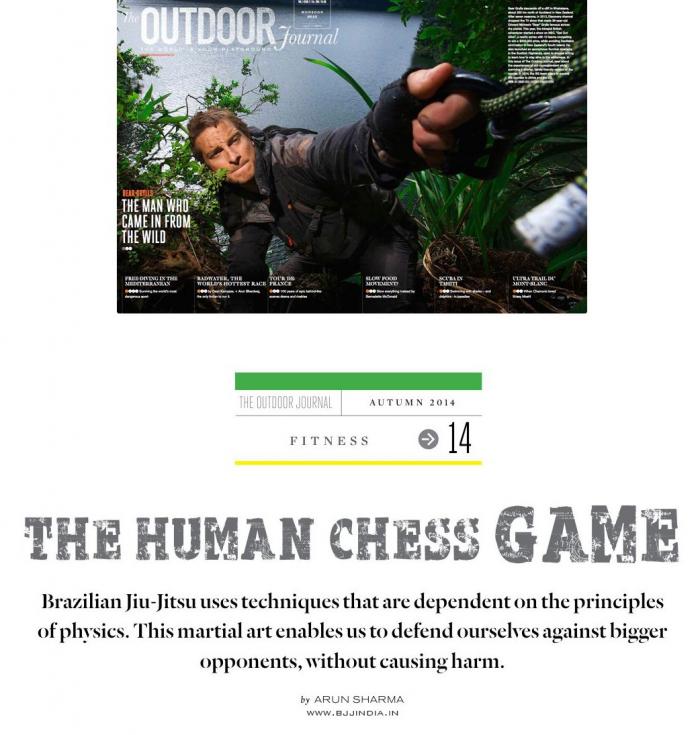 Magazinge Article by Arun Sharma on BJJ