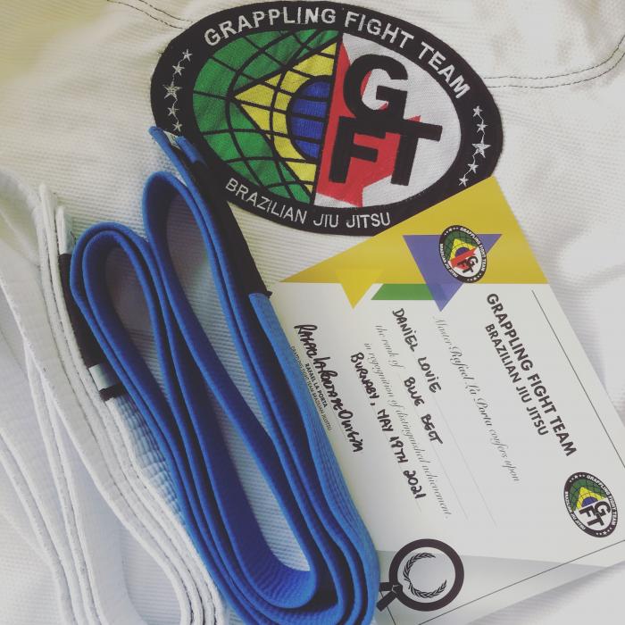 Blue belt · May 18, 2021 · Promoted by Rafael La Porta