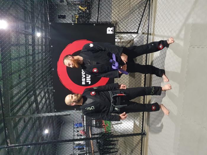 Purple belt · June 1, 2021 · Promoted by Dylan Bradley