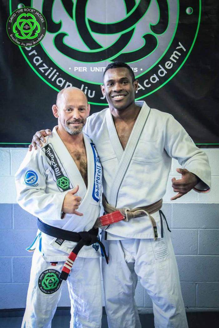 Brown belt · June 11, 2016 · Promoted by David "The Rock" Jacobs