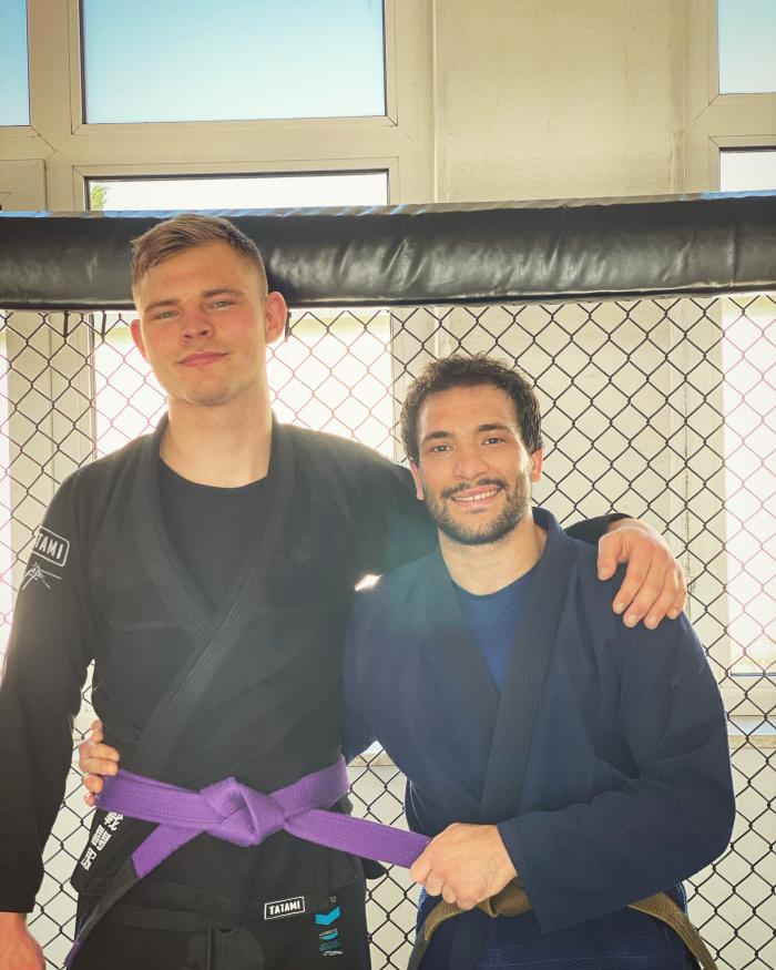 Purple belt · June 2, 2021 · Promoted by Ahmed Laaribi