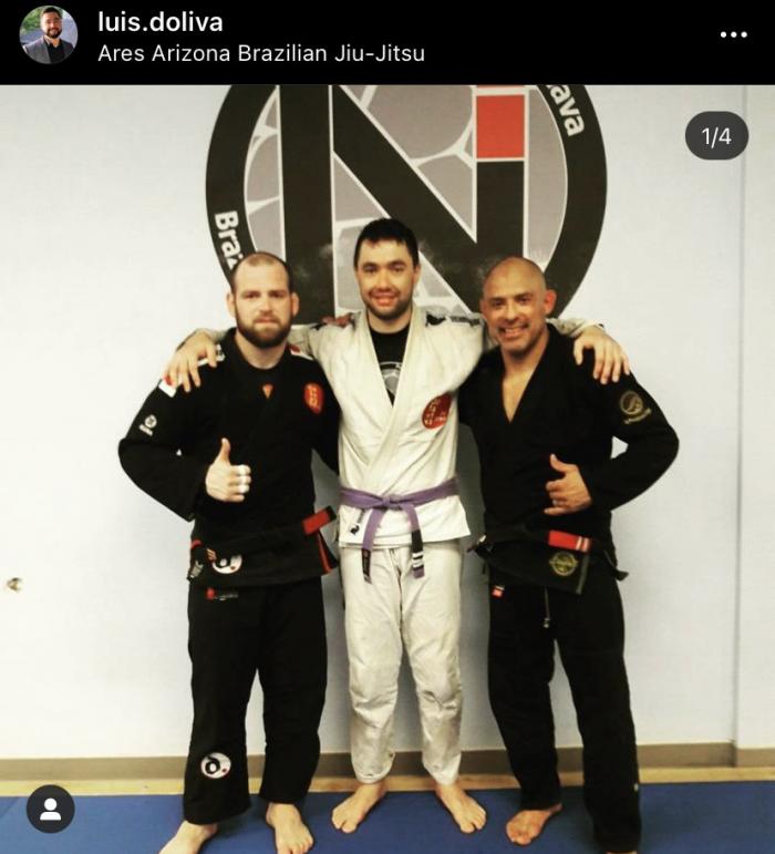 My first bjj coach Rafael Zilio seminar at Ares AZ BJJ