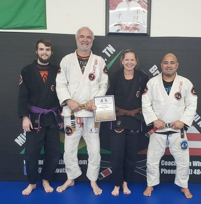Brown belt · November 4, 2017 · Promoted by Luiz Claudio