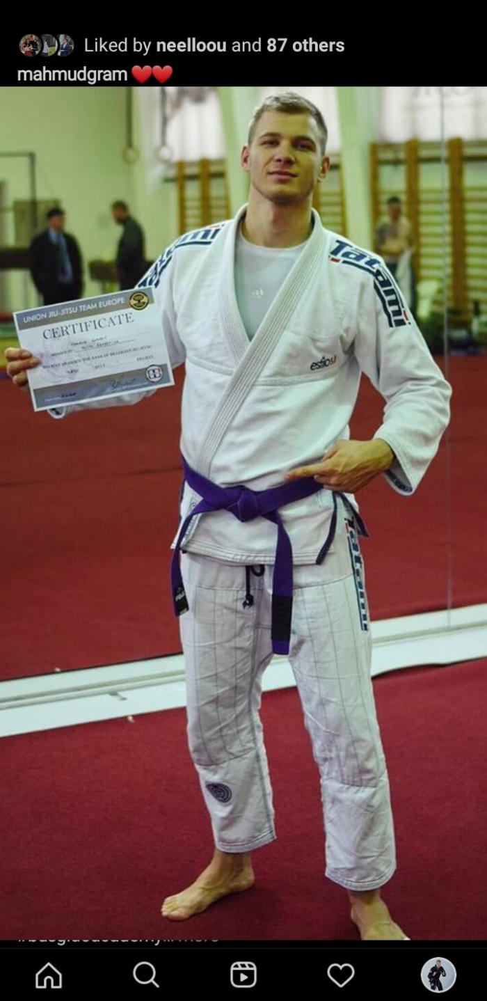 Purple belt · December 15, 2018 · Promoted by Bojan Mirkovic