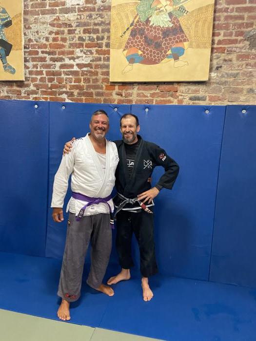 Professor Matthias Meister put two stripes on my purple