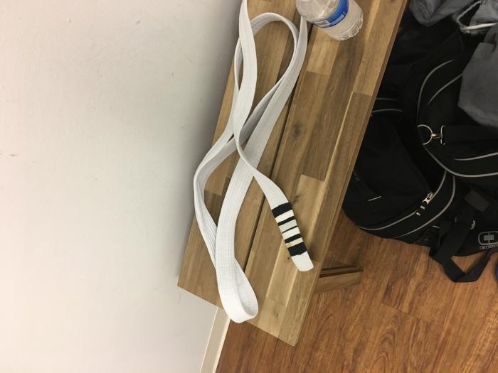 White belt · June 4, 2019