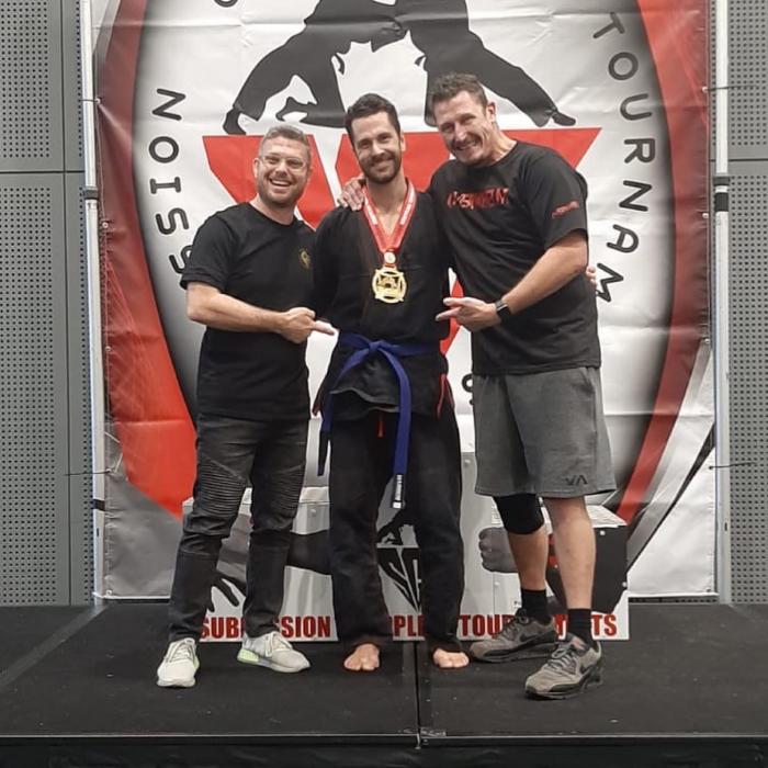 Blue belt · June 13, 2021 · Promoted by Adam Wyatt