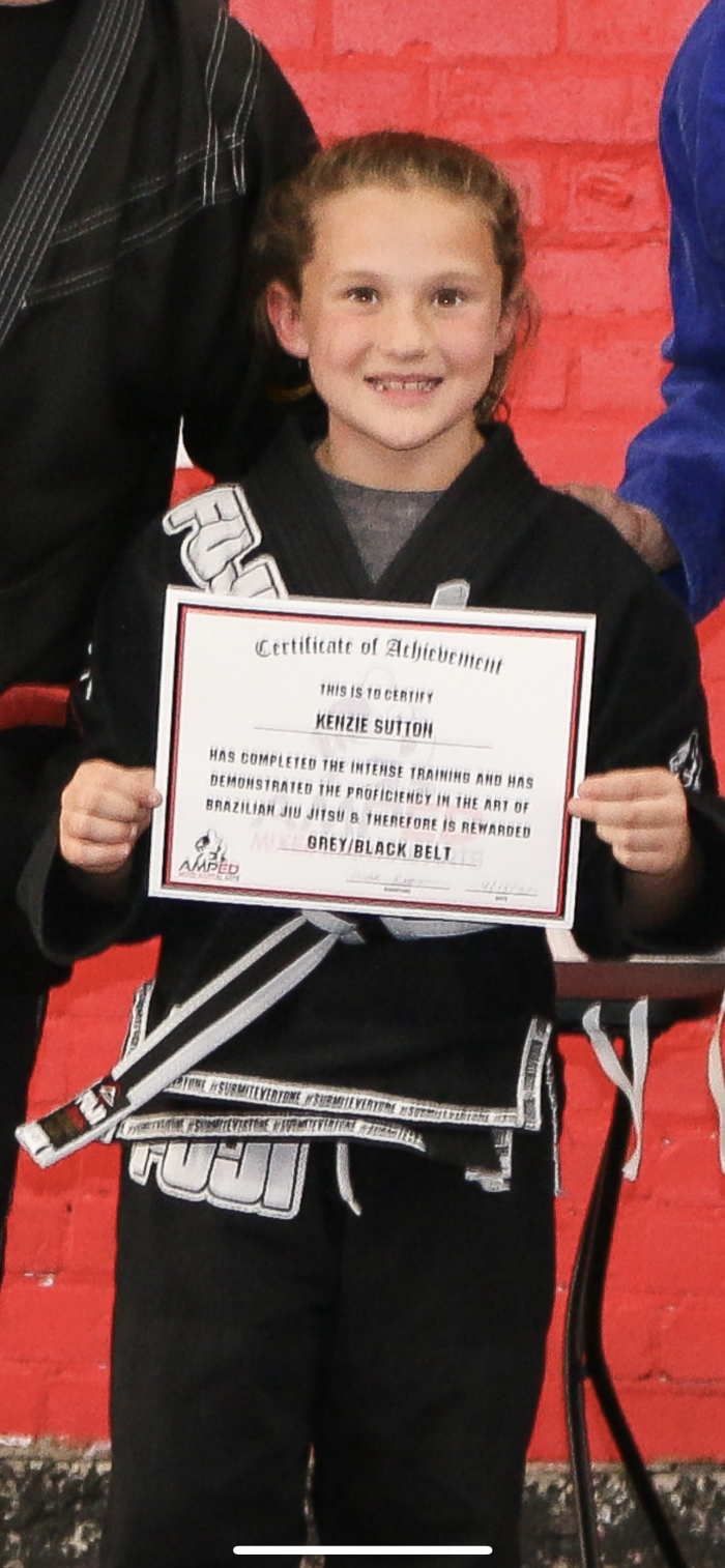 Gray belt · April 18, 2021 · Promoted by Keith Sutton