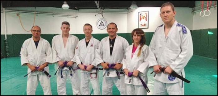 Purple belt · July 26, 2014 · Promoted by Ryron Gracie