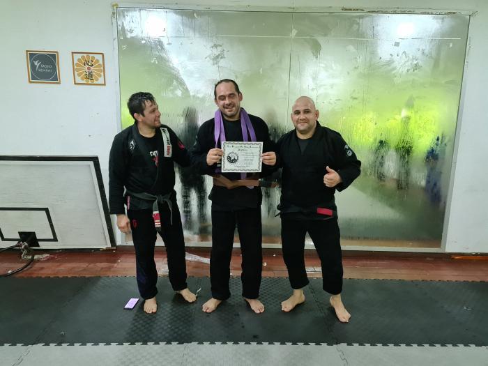 Brown belt · June 12, 2021 · Promoted by Jonathan Ortega Matus