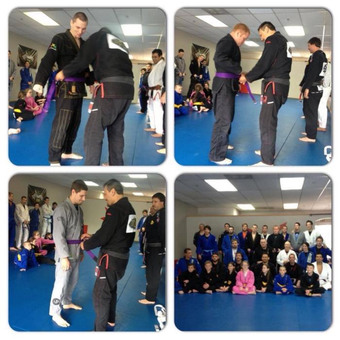 Purple belt · June 14, 2014 · Promoted by John Sanders