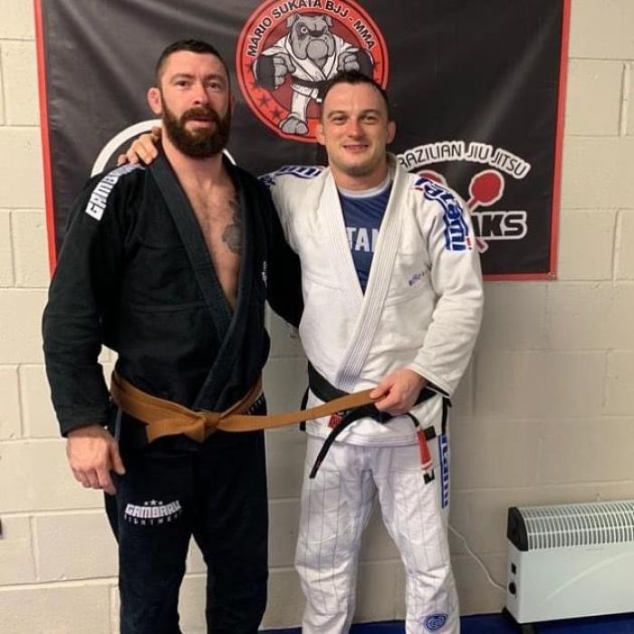 Brown belt · December 18, 2018 · Promoted by Charlie McDonald