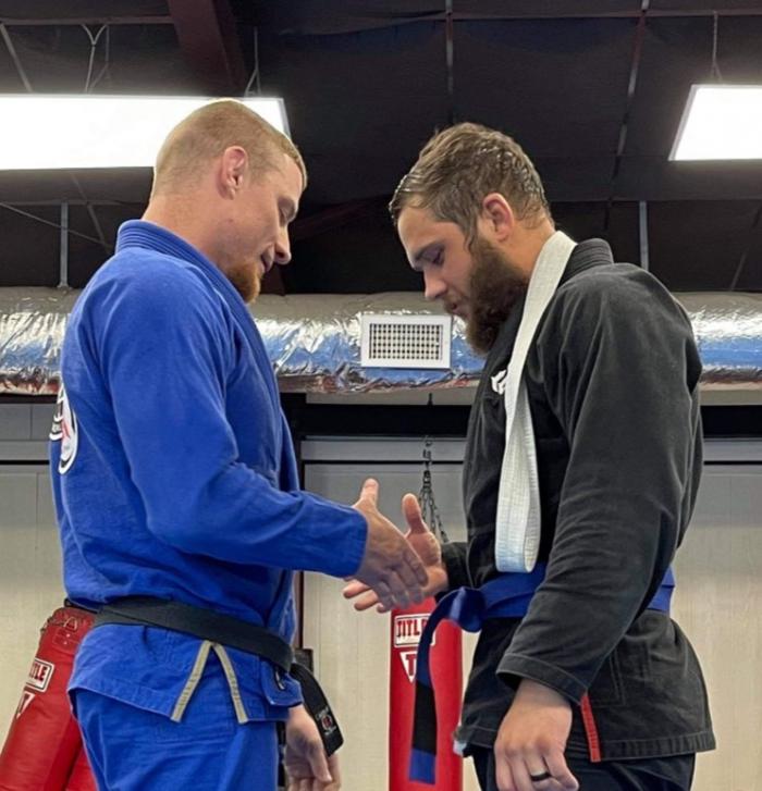 Blue belt · June 14, 2021 · Promoted by Jeff Hamond