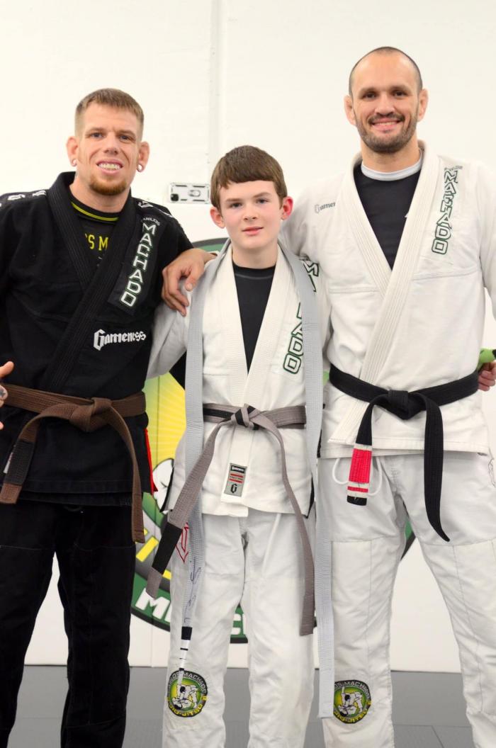 Gray belt · July 3, 2018 · Promoted by Prof. Alejandro Siqueira / Prof. Greg Hamilton