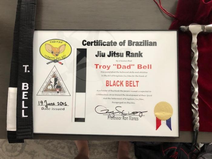 Black belt · June 19, 2021 · Promoted by Piet Wilhelm