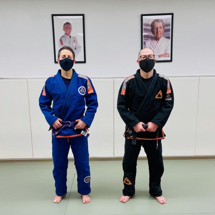 Purple belt · May 12, 2018 · Promoted by Brady Buckman