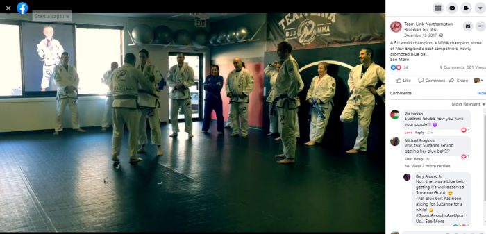Blue belt · December 16, 2017 · Promoted by Marco Alvan