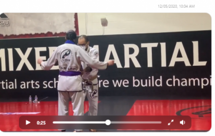 Purple belt · December 5, 2020 · Promoted by Marco Alvan