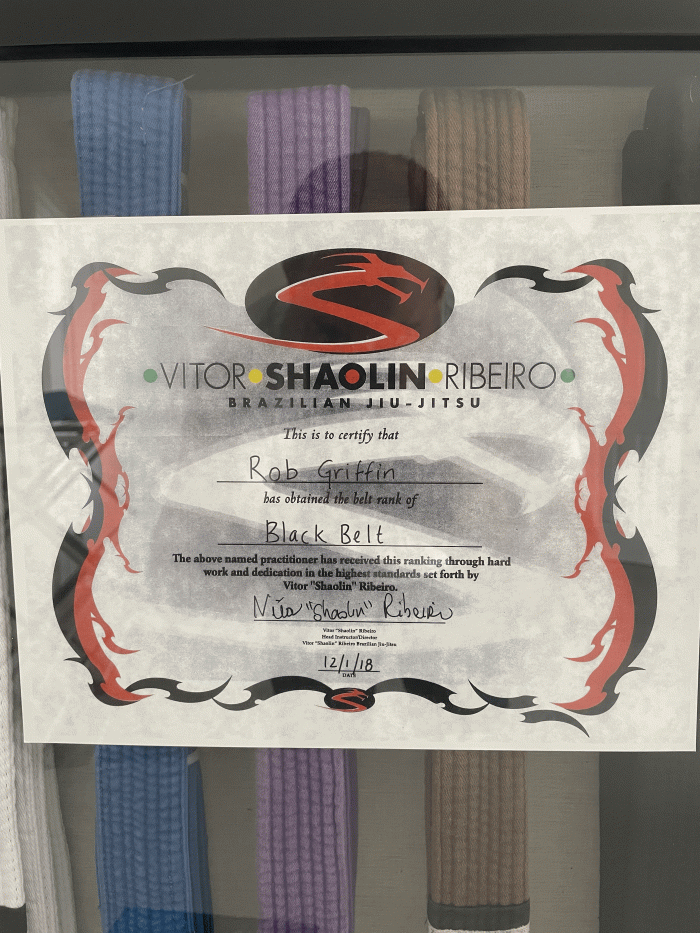 Black belt · December 1, 2018 · Promoted by Vitor Ribeiro