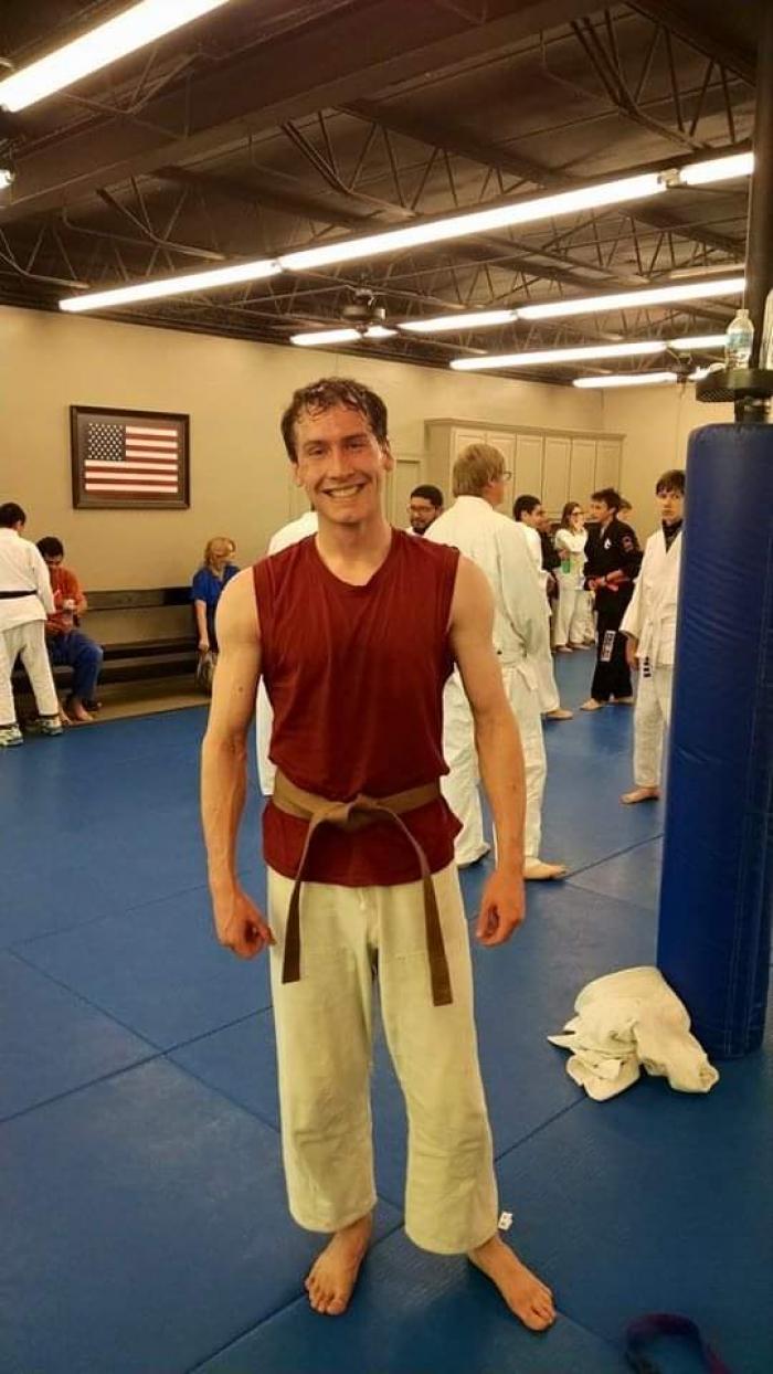 Brown belt · April 16, 2015 · Promoted by Klay Pittman