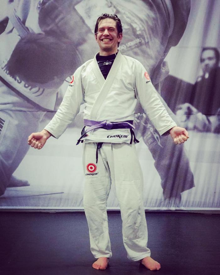 Purple belt · December 1, 2015 · Promoted by Hans Ersson