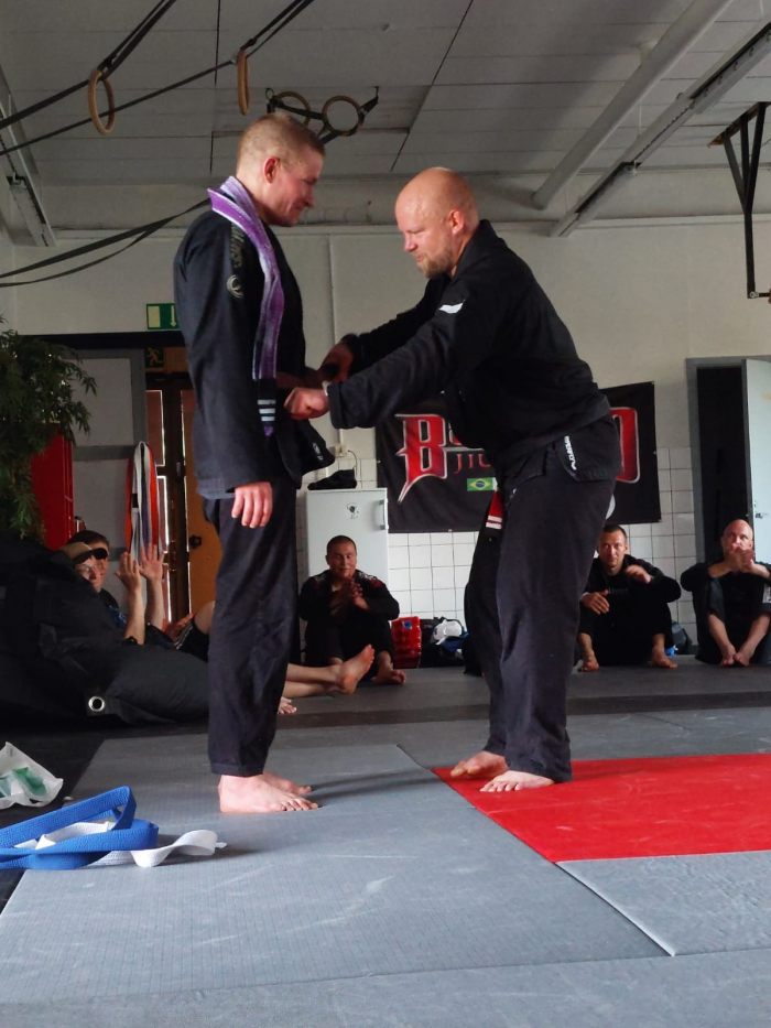 Brown belt · June 21, 2021 · Promoted by Tuomas Vaskisalmi