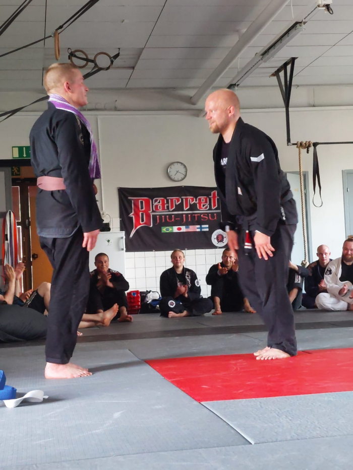 Brown belt · June 21, 2021 · Promoted by Tuomas Vaskisalmi
