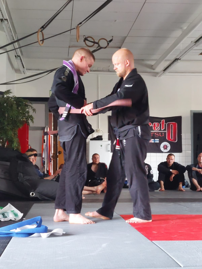 Brown belt · June 21, 2021 · Promoted by Tuomas Vaskisalmi