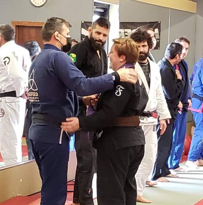 Brown belt · December 12, 2020 · Promoted by Johnny Carlquist